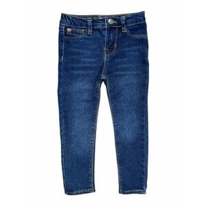 Hudson Jeans Kids Girls 3T Dark Wash Blue Skinny Jeans Stretch Denim Designer